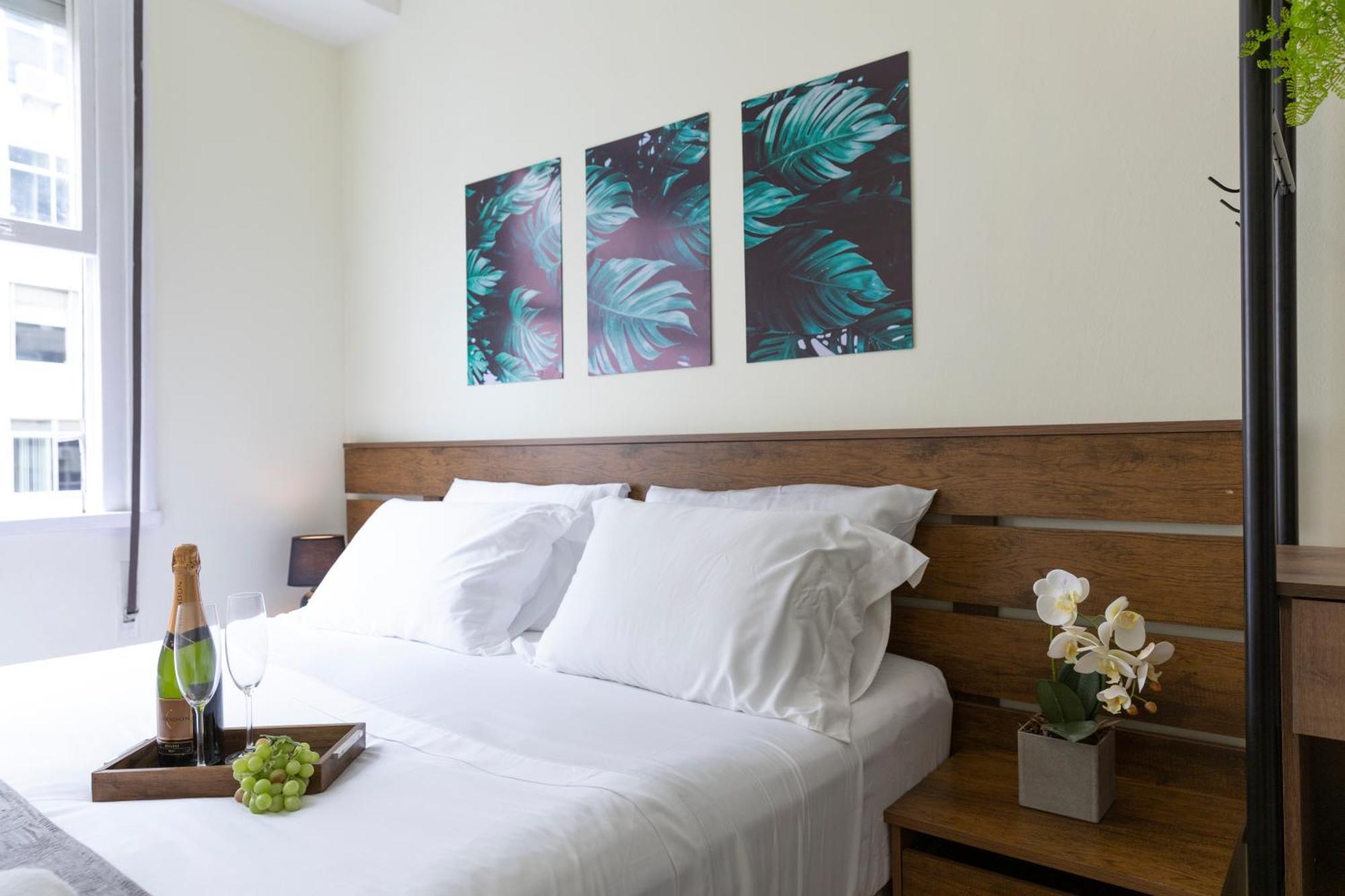 100m Da Praia, 300m Do Metro, Ac Portaria 24 Apartamento *