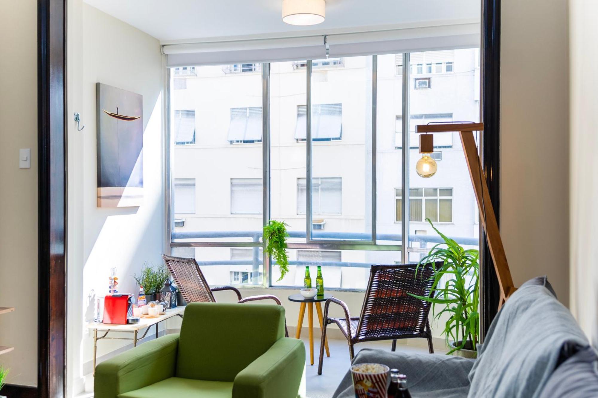 Apartamento 100m Da Praia, 300m Do Metro, Ac Portaria 24 Río de Janeiro