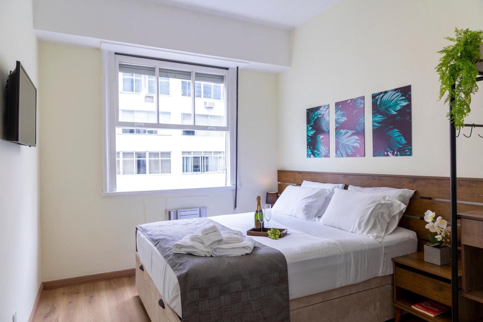 100m Da Praia, 300m Do Metro, Ac Portaria 24 Apartamento