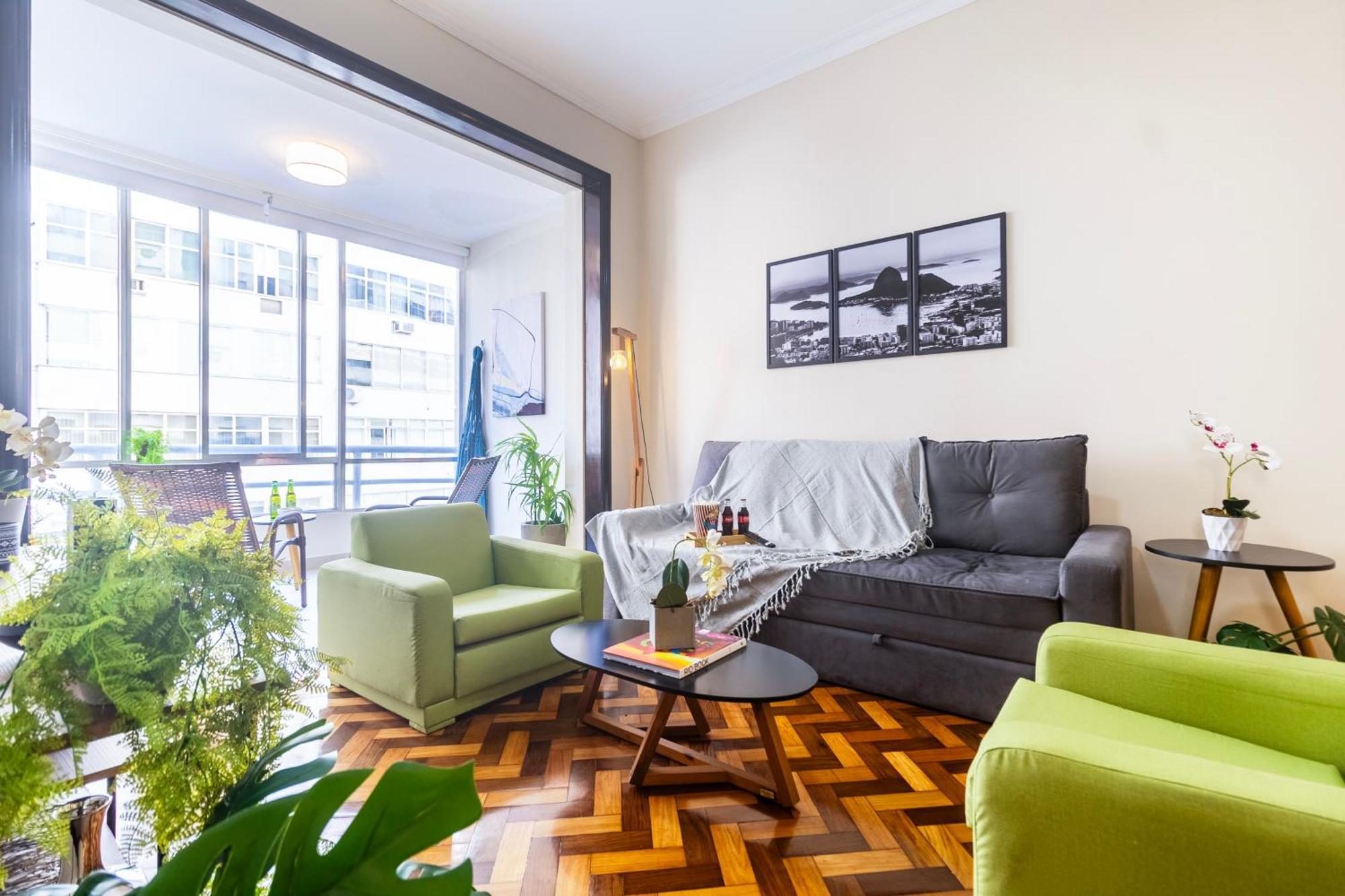 100m Da Praia, 300m Do Metro, Ac Portaria 24 Apartamento