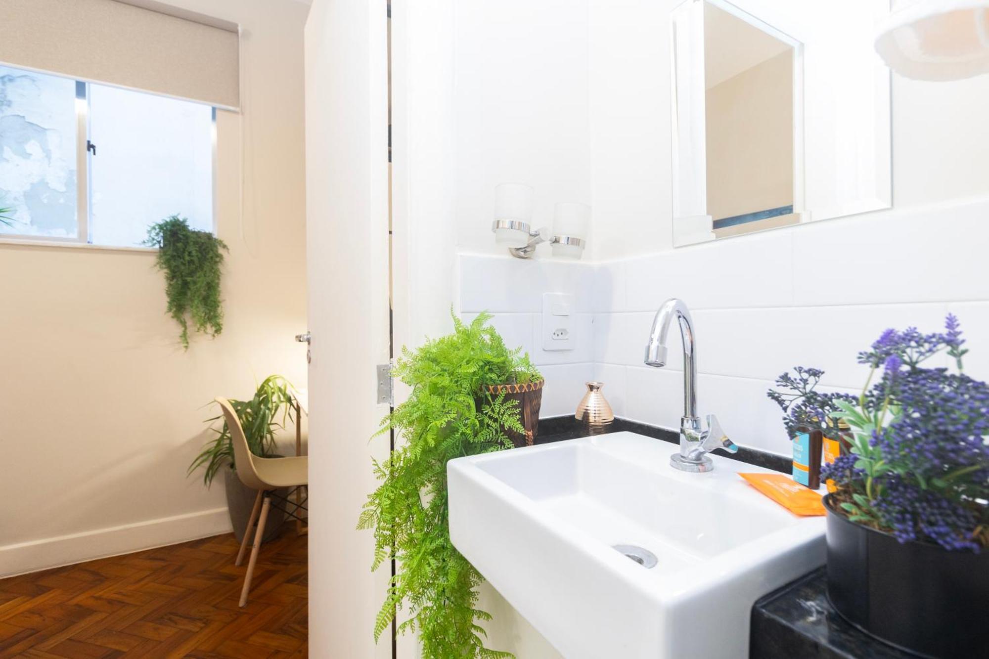 100m Da Praia, 300m Do Metro, Ac Portaria 24 Appartement *